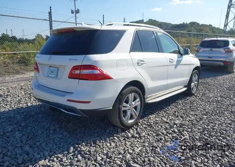 2015 Mercedes-Benz Ml 350 4Matic from USA, damaged, VIN 4JGDA5HB3FA569330